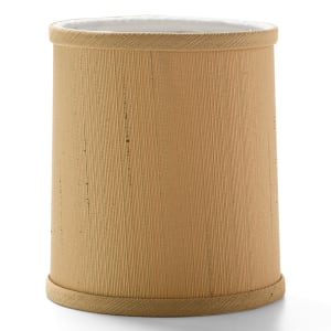 461-397SS Round Candlestick Shade - 5 3/8" x 4 9/50", Fabric, Sandstone