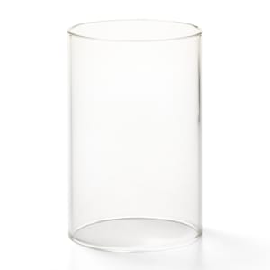 461-4845 Lamp Shade Support w/ Cylinder Style, 4 1/2" x 3", Glass, Clear