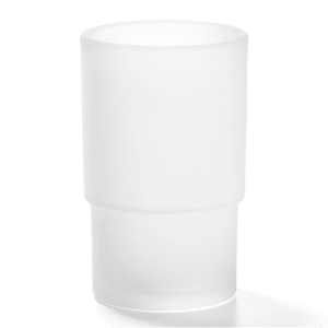 461-64SC Horizon Globe, 4 1/2" x 2 7/8", Glass, Satin Crystal