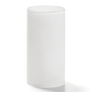 461-73SC Tall Cylinder Globe, 4 19/30 x 2 7/16", Glass, Satin