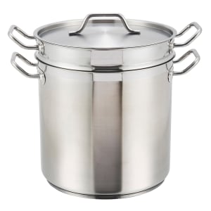 080-SSDB12 10 1/4" Stainless Steel Double Boiler w/ 12 qt Capacity