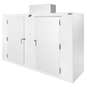 891-4448801SHLF 94" Outdoor Freezer w/ (2) Solid Doors & (8) Shelves - 115v