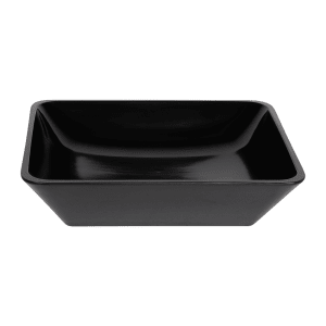 701-M1210RCB 96 oz Rectangular Melamine Serving Bowl, Black