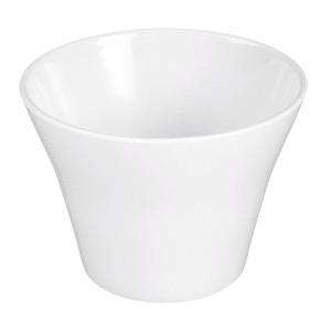 701-MC64W 64 oz Crock - 7 1/4" Round, Melamine, White