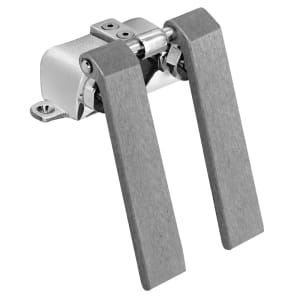 696-3174 Double Pedal Knee Control Valve, Polished Chrome