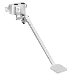 696-48062 Wall Mount Foot Control Valve - 1/2" NPT Female Inlet & Outlet, Stainless Steel