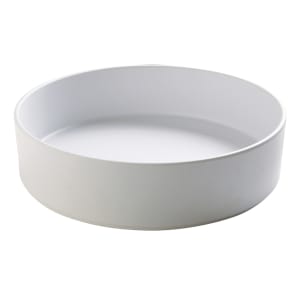 151-220131015 10" Round Melamine Bowl, White