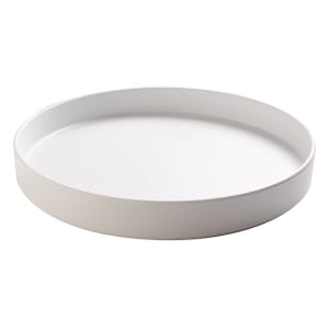 151-220171015 10" Round Melamine Plate, White