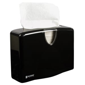 094-T1740BK Countertop Paper Towel Dispenser w/ (1) Stack Capacity - Plastic, Black