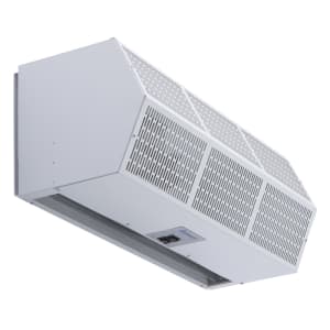 022-CHD103096E 96" Heated Air Curtain - (3) Speeds, White, 208v/3ph