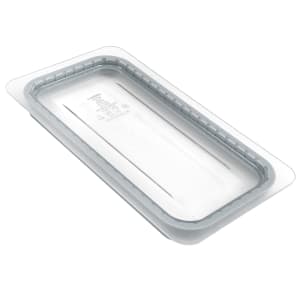 144-30CWGL135 GripLid Food Pan Cover - 1/3 Size, Clear