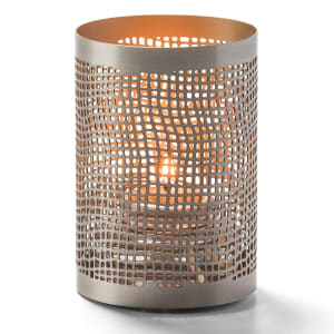 461-6405 Chantilly™ Votive Lamp for HD8, HD10, & HD12 - 2 3/8"D x 3 3/8"H, Pewter & Copper