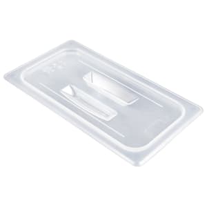 144-30PPCH190 1/3 Size Food Pan Cover w/ Handle, Polypropylene, Translucent
