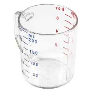 144-25MCCW135 1 cup Camwear Measuring Cup - Clear