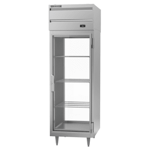 118-PRD1HC1BG 26" One Section Pass Thru Refrigerator, (2) Right Hinge Glass Doors, 115v