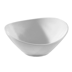 861-AUR7 16 oz Oval Aurora Bowl - Porcelain, White