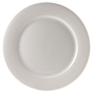 861-BISTRO24 12" Round Bistro Charger Plate - Porcelain, Bright White