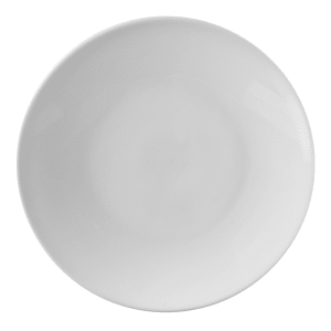 861-CP0004 7 5/8" Round Classic Salad/Dessert Plate - Porcelain, White