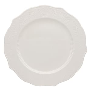 861-DHLA0001 10 5/8" Round Dahlia Dinner Plate - Bone China, White