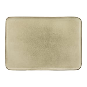 861-FRZ14RECBG 14" x 9 3/4" Rectangular Firenza Platter - Porcelain, Beige