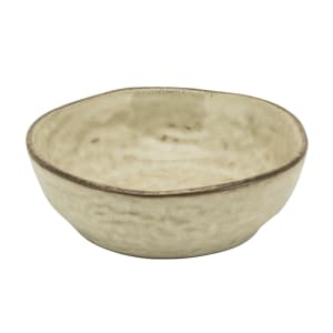 861-FRZ4CPBWLBG 6 oz Round Firenza Snack Bowl - Porcelain, Beige