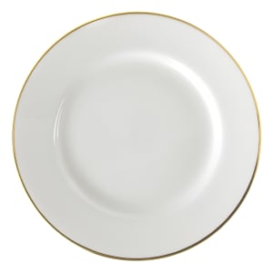 861-GL0005 6 3/4" Round Bread & Butter Plate - Porcelain, Gold Line