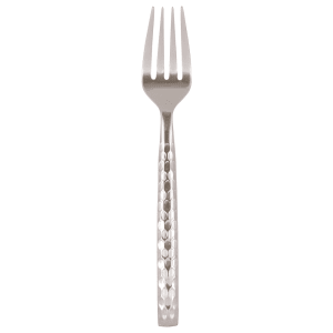 861-HAMFSF 7 1/4" Salad Fork with 18/0 Stainless Grade, Hammered Forged Pattern