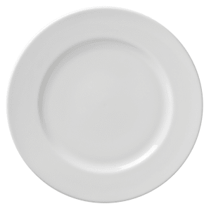 861-RB0002 9 1/8" Round Breakfast Plate - Porcelain, Classic White