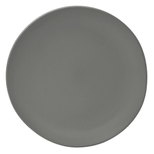 861-RPPLEGREYBB 6 1/4" Round Matte Wave Bread & Butter Plate - Ceramic, Gray