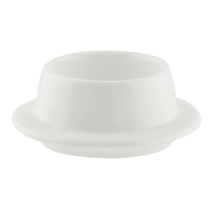 861-WTR2SAUDSH 3 3/4" Round Whittier Butter Dish - Porcelain, White