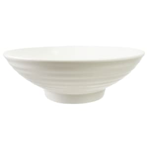 861-WTRRIDGPHOBWL 36 oz Round Whittier Footed Pho Bowl - Porcelain, White