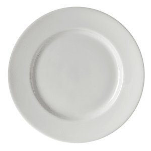 861-ZW5 6" Round Z Ware White Bread & Butter Plate - Porcelain, White