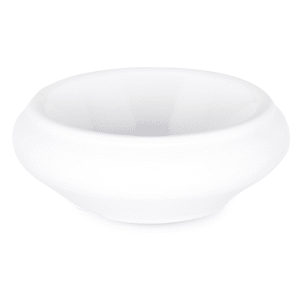 028-085502 1 oz Butter Dish - Melamine, White