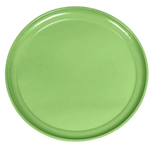 144-1550113 16" Round Serving Camtray - Low-Profile, Fiberglass, Limeade