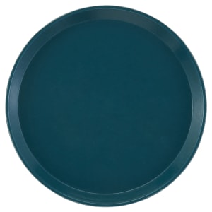 144-1000414 10" Round Serving Camtray - Fiberglass, Teal