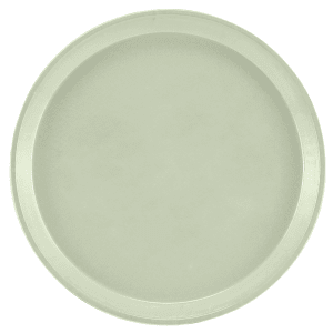 144-1000429 10" Round Serving Camtray - Fiberglass, Key Lime
