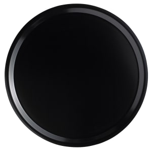 144-1200110 12" Round Serving Camtray - Fiberglass, Black