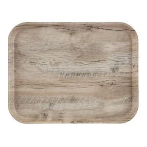 144-1216DC830 Rectangular Camtray - 16" x 12", Fiberglass, Light Oak