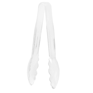 144-6TGS135 6"L Plastic Utility Tongs, Clear
