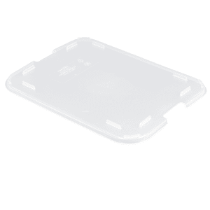 144-853FCPC190 Plastic Lid for 853FCP, 8 13/16" x 6 3/4", Translucent