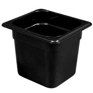 144-66HP110 6"D Sixth Size High Temp Food Pan - Non-Stick