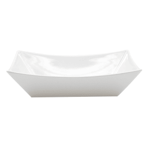 229-12350002  8 1/2" x 5 3/4" Rectangular Better Burger™ Tray - Melamine, White