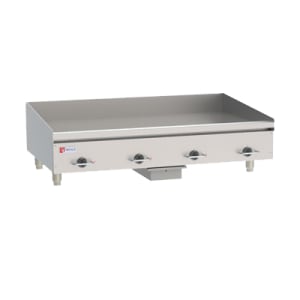 290-WEG48D2401 48" Electric Griddle w/ Thermostatic Controls - 1/2" Steel Plate, 240v/1...