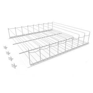 440-HS5291 Organizer Shelf w/ Tracks - (64) Bottle Capacity for RM-26