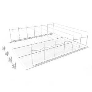 440-HS5289 Organizer Shelf w/ Tracks - (36) Bottle Capacity for RM-10