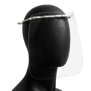 094-GG10001 Germ Guard Visor Face Shield w/ Poly Headband - 9" x 9", Plastic, Clear