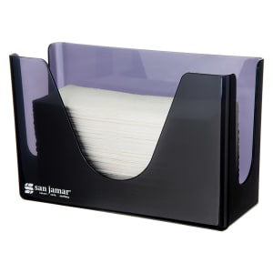 094-T1720TBK Countertop Paper Towel Dispenser w/ 1 Stack Capacity - Plastic, Black Pearl