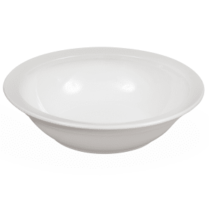144-60CW148 10 9/10 oz Round Plastic Grapefruit Bowl, White