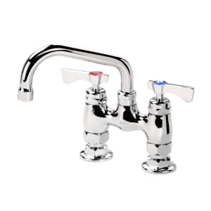 381-15406L Deck Mount Faucet - 6" Swing Spout, 4" Centers