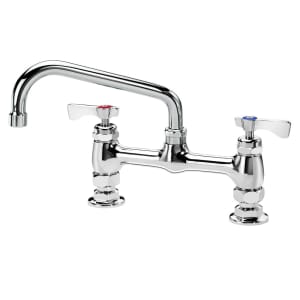 381-15808L Deck Mount Faucet - 8" Swing Spout, 8" Centers